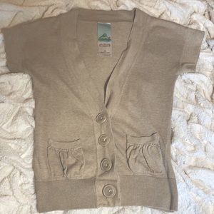 Aphorism Short Sleeve Cardigan